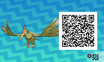 QR code Shiny Spearow