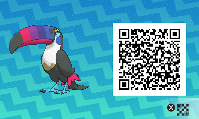 QR code Shiny Toucannon