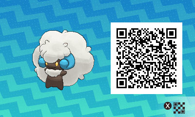 QR code Shiny Whimsicott