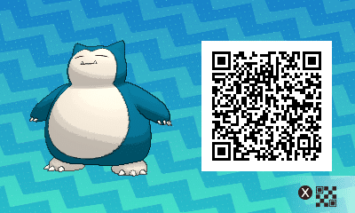 QR code Snorlax