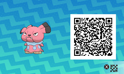 QR code Snubbull