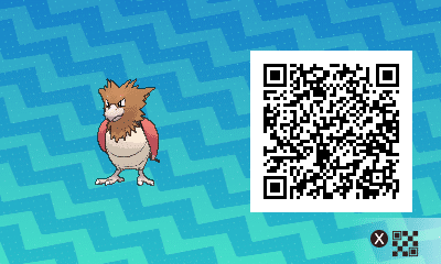 QR code Spearow