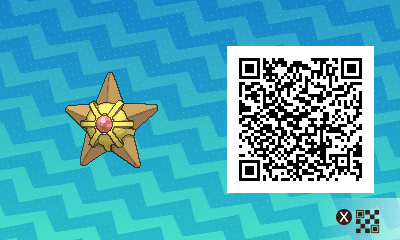 QR code Staryu