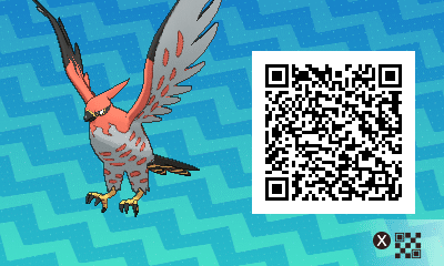 QR code Talonflame