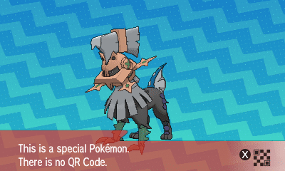 QR code Type: Null